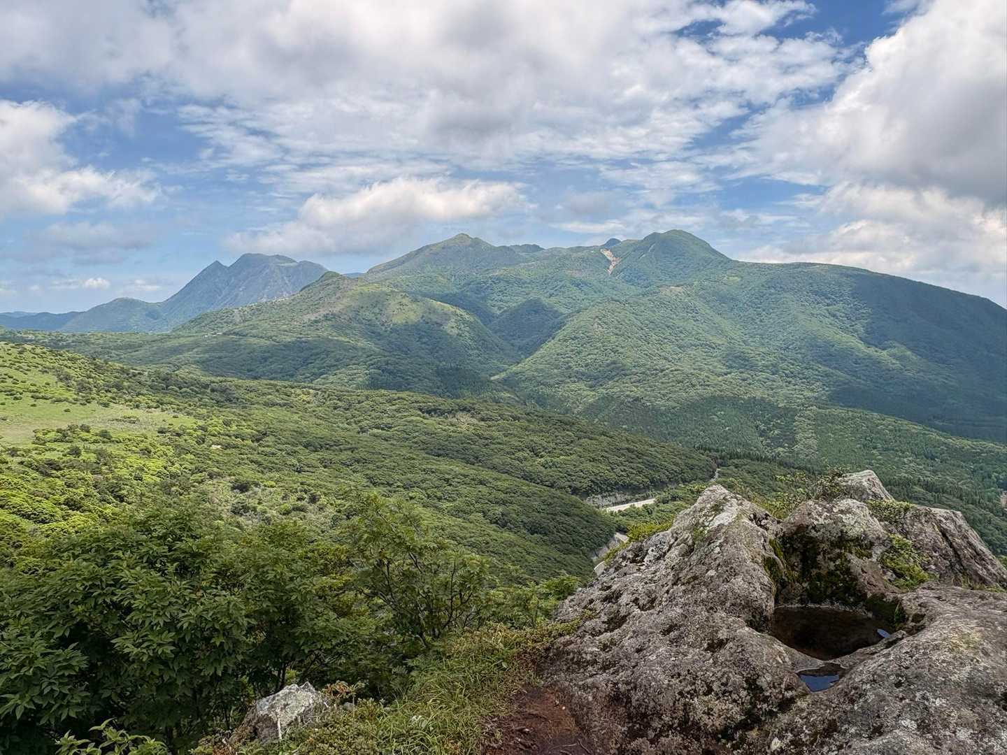 絶景✨
くじゅう少し晴れて来た