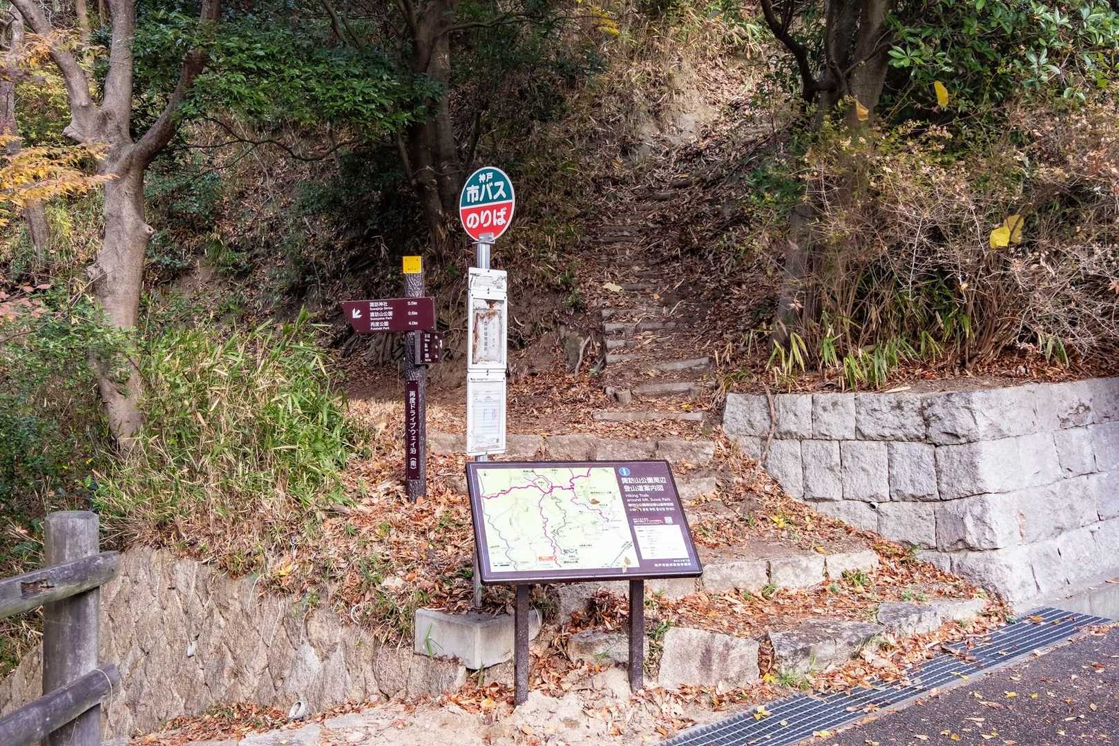 ここから登山道