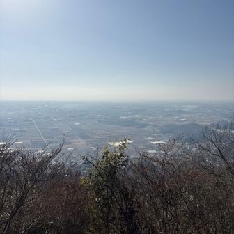 景色が霞んでいて〜😭