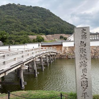 先程の鳥取城址