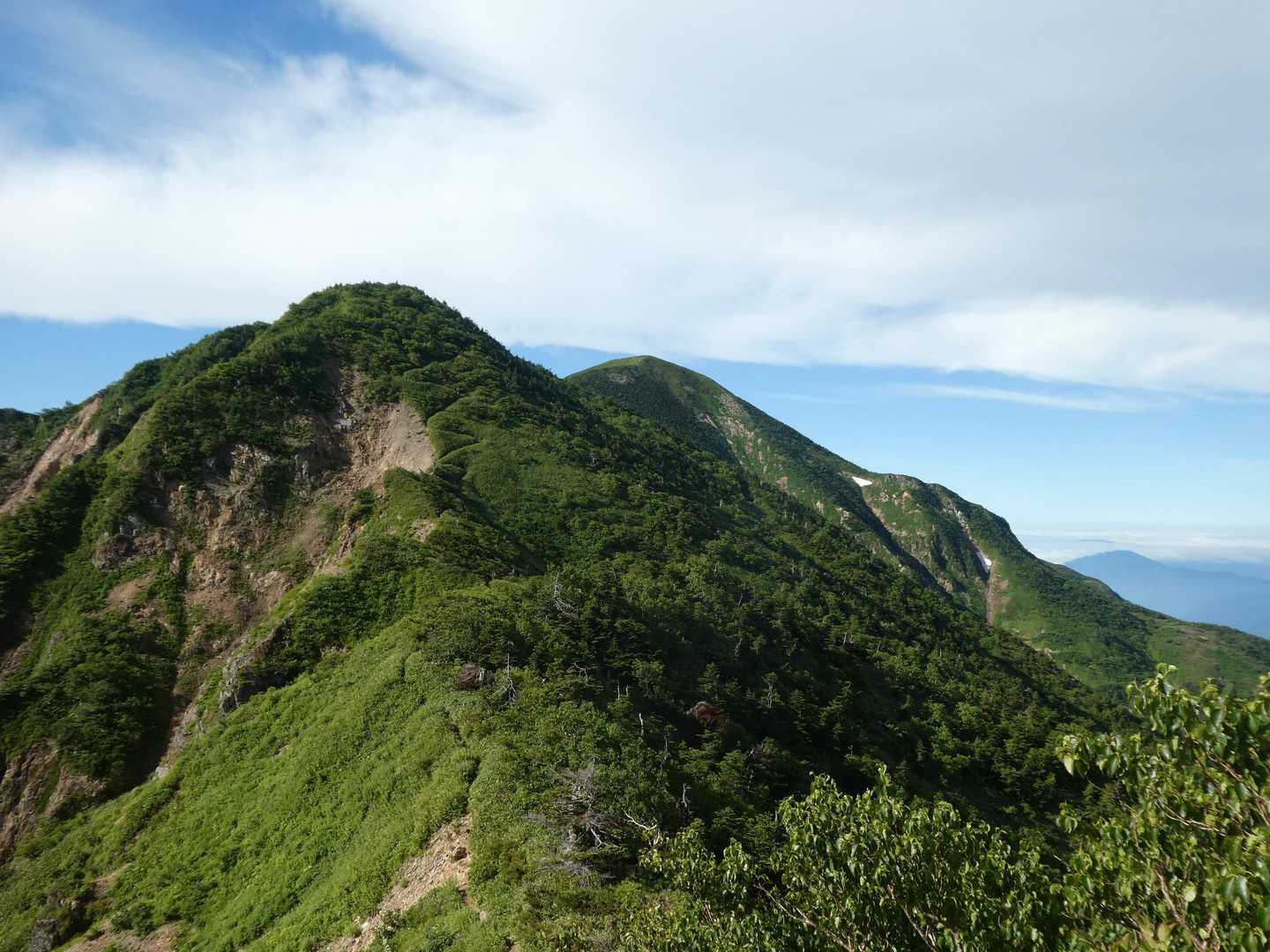 市ノ瀬バス停-猿壁登山口-猿壁登山口-別山-油坂ノ頭-別当 縦走コースの写真