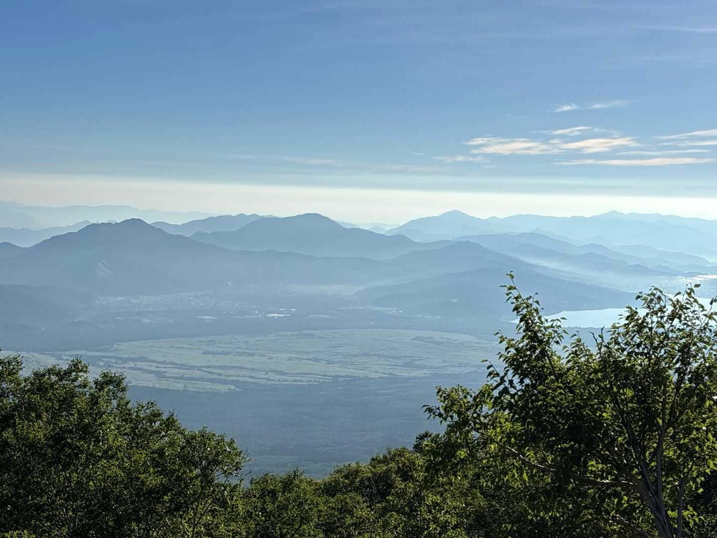 杓子山・大室山方面