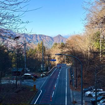 トンネルの上から。快晴です☀️この時は😅