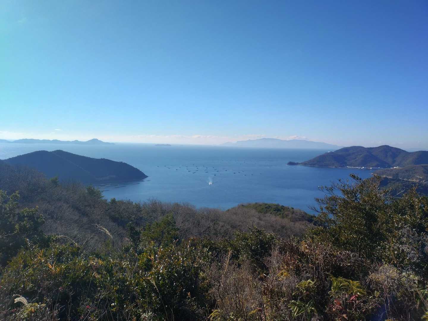 坪江山からみかんのヘタ山へ移動途中の展望②
