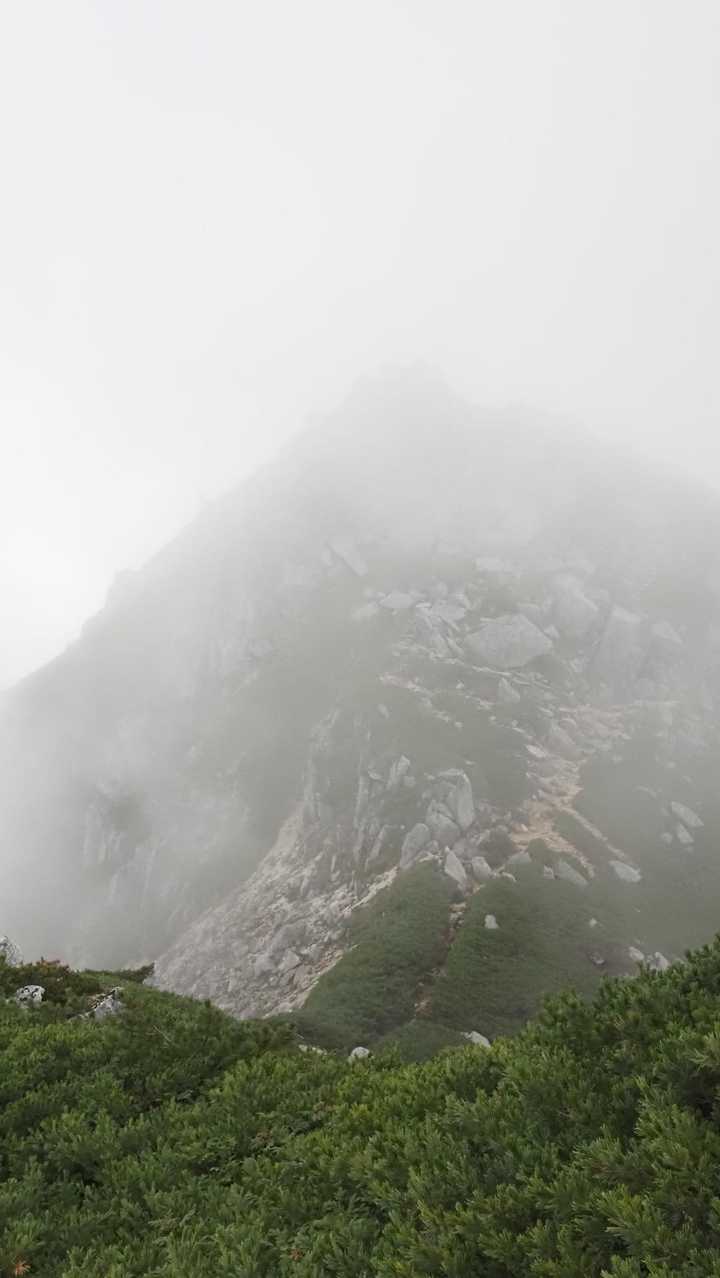 中央アルプス縦走（木曽駒ヶ岳〜空木岳） の写真 55