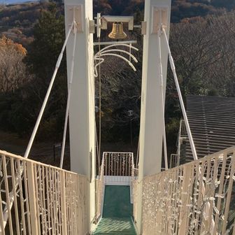 希望の鐘展望台🔔⑤。高くて今日1怖かったです笑