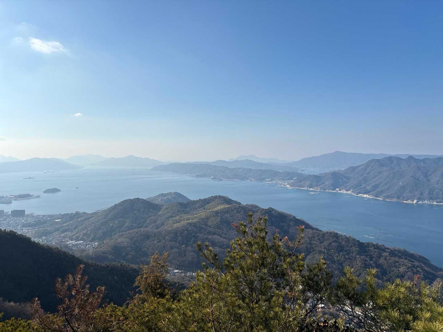 瀬戸内海、キラキラ
