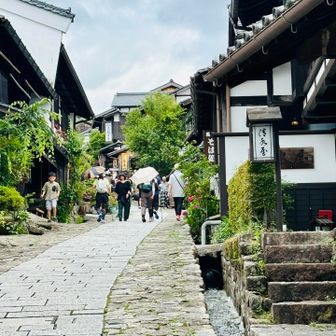 馬籠宿✨
皆んなで日常生活の話ししながら楽しく歩く