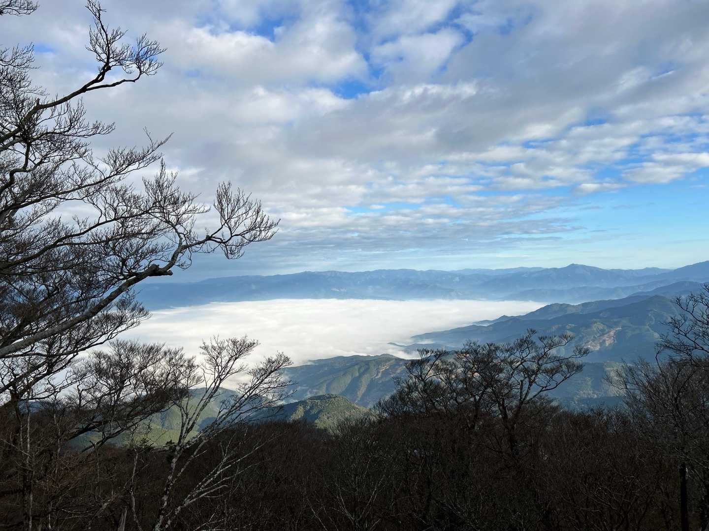 白髪岳新登山口-猪ノ子伏-三池神社-白髪岳 往復コースの写真