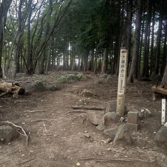大蔵経寺山山頂