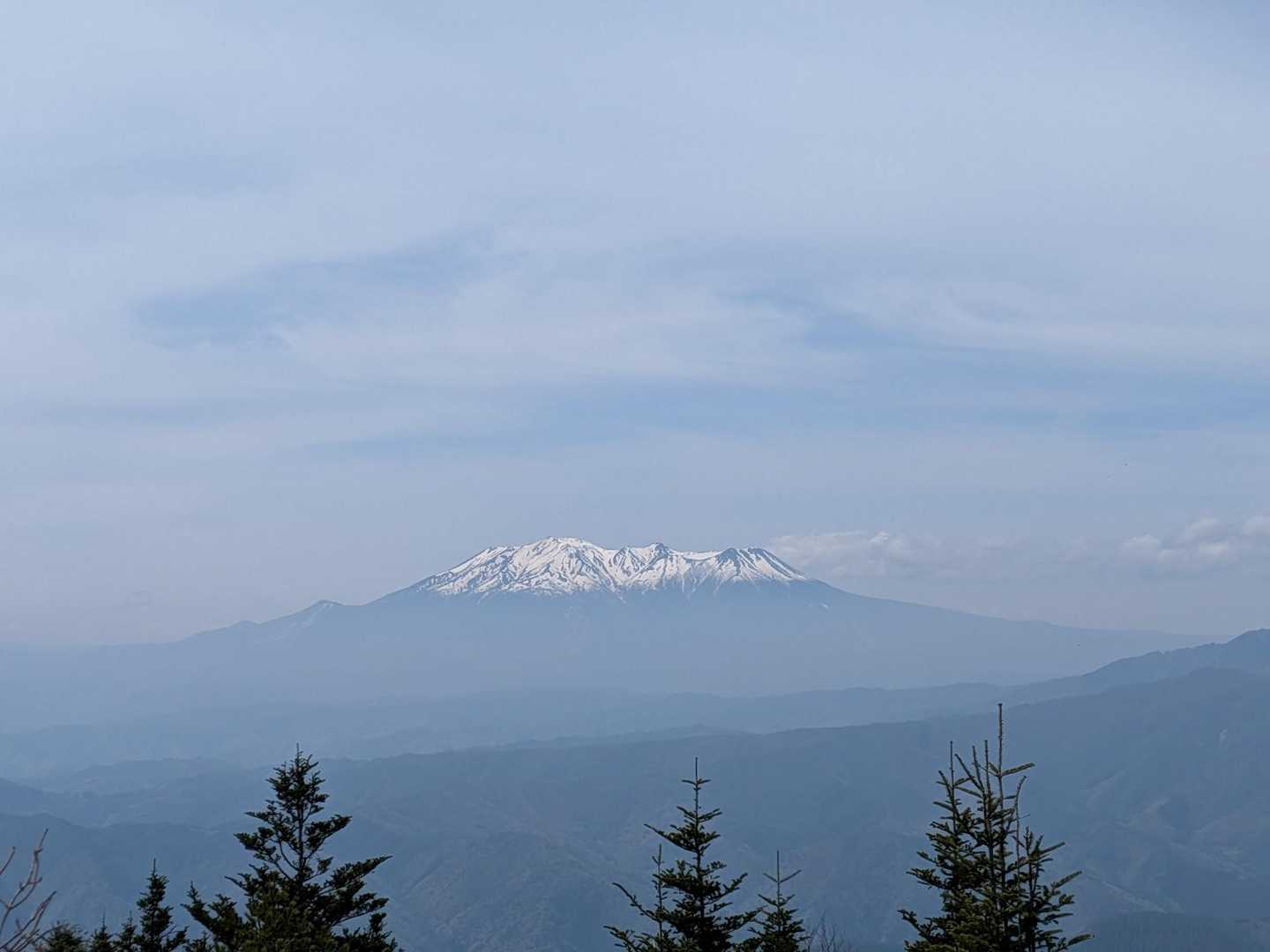 男前すぎる御嶽山。