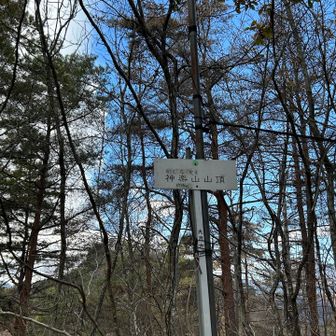 ピーク④
神楽山⛰️673.4㍍
眺望はナシ