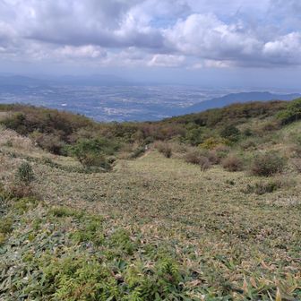 しばし素晴らしい眺めを楽しんで、下山開始する野ねずみ探検隊。
この風景は忘れないよ。