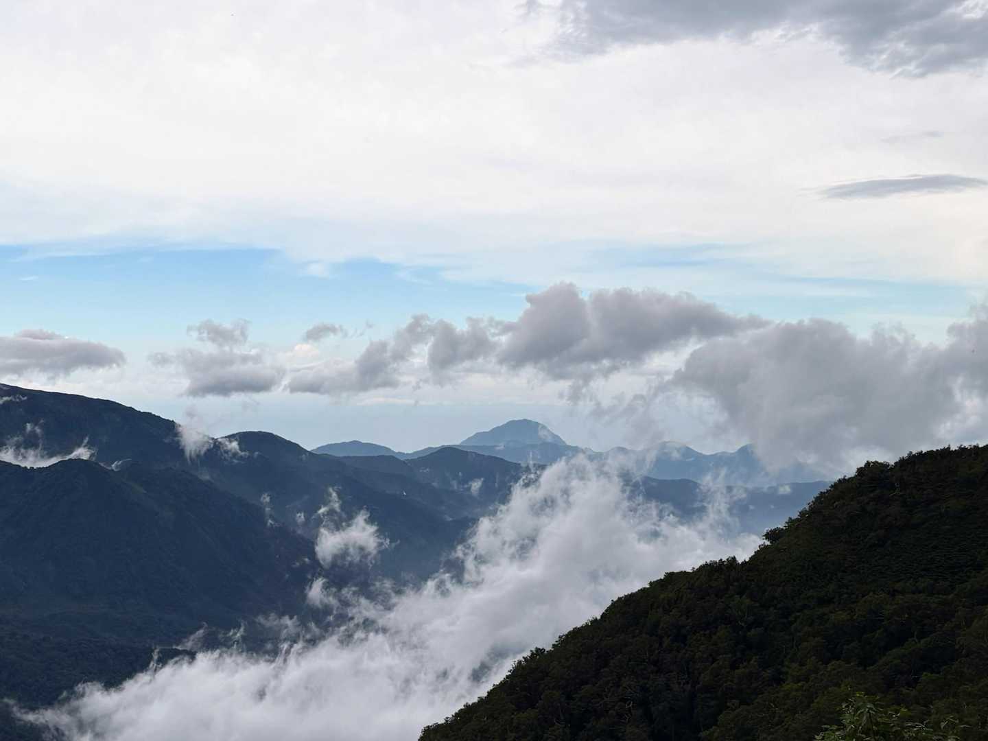 栂池自然園の登山口-乗鞍岳-蓮華温泉登山口 縦走コースの写真