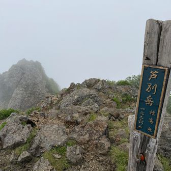 なんとか登頂😮‍💨
今日はどこの山もこんな感じみたいですね