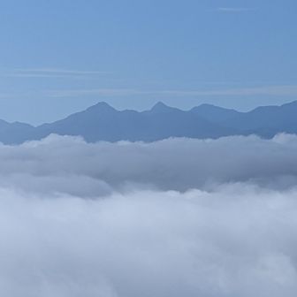 南アルプス方面かな