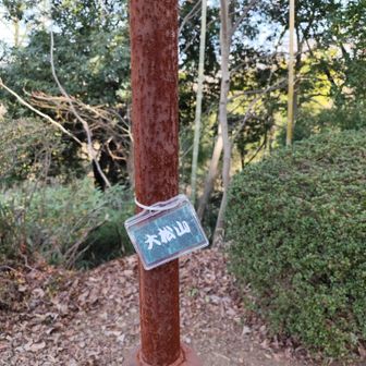 小さいけれど山名標識がありました