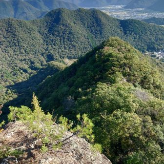 岩場からの眺望