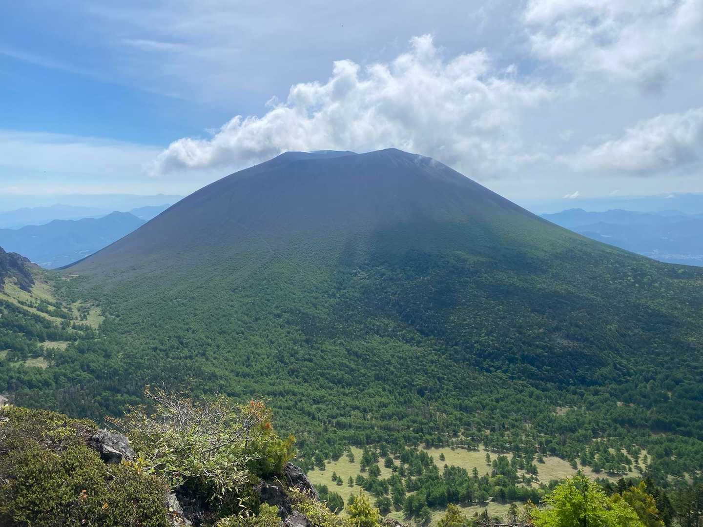 浅間山　絶景