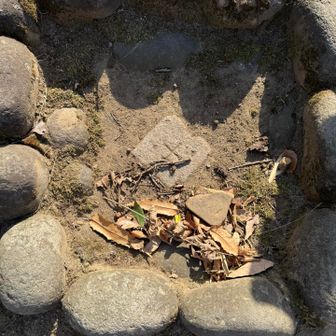 城山の三角点発見！