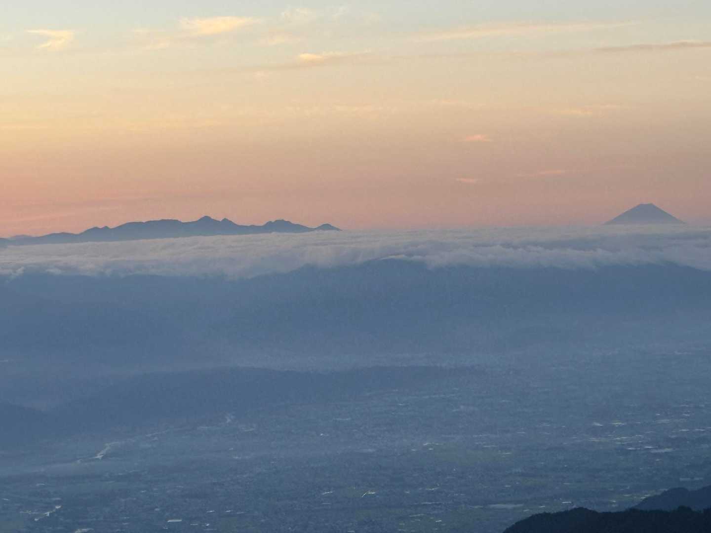 富士山も