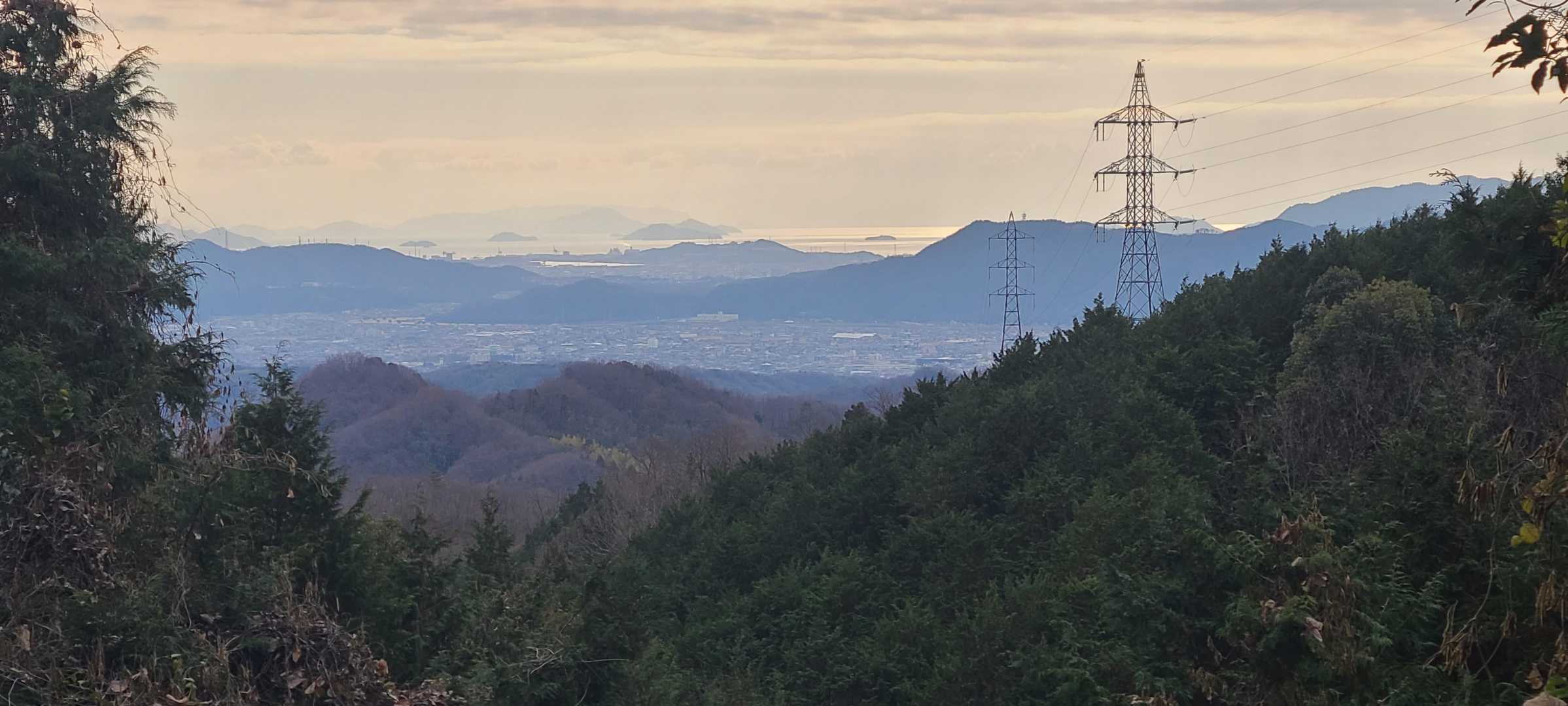 車道コース登山口-西コース登山口-蛇円山-東コース登山口 周回コースの写真