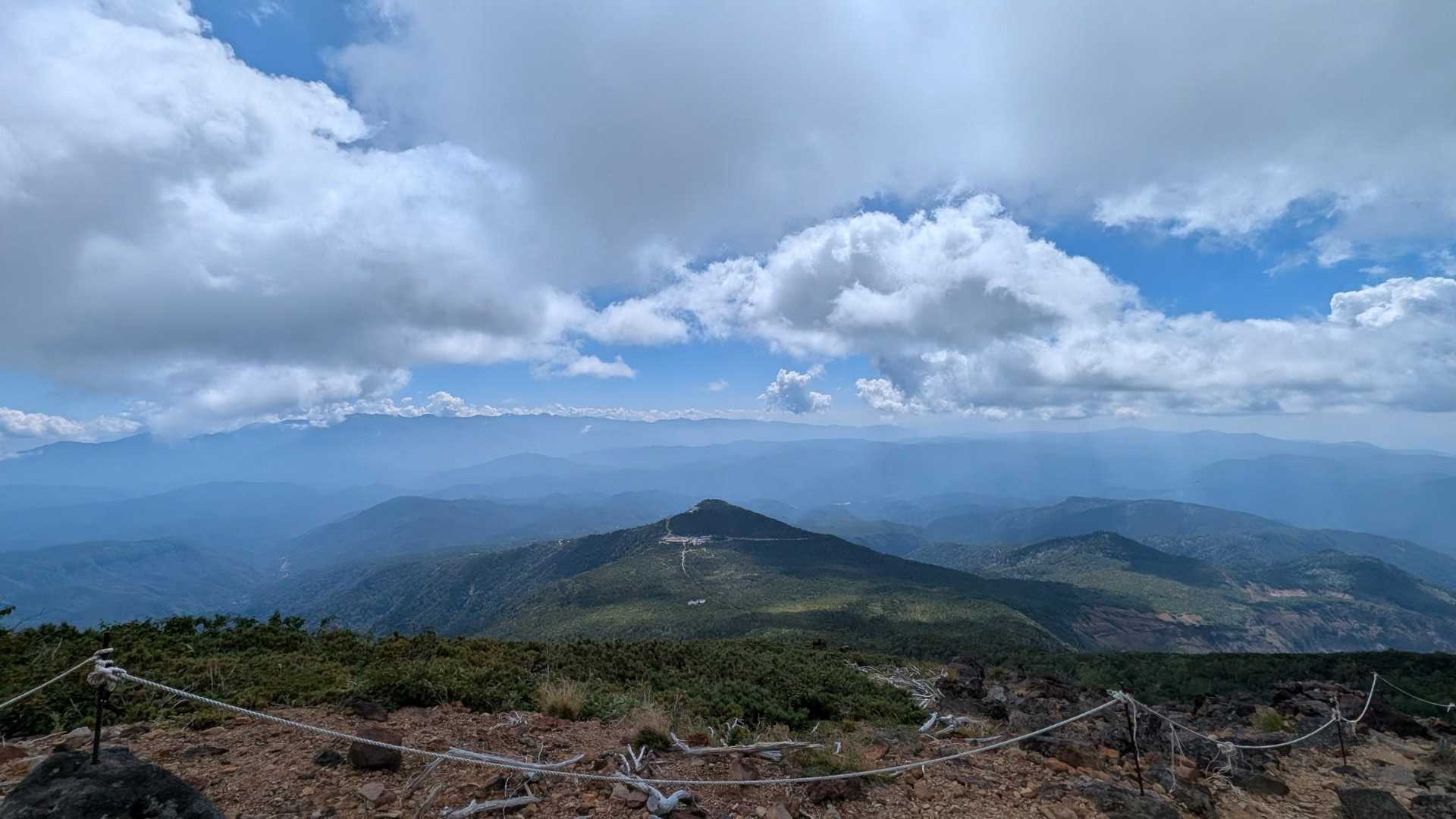 田の原登山口-王滝頂上-御嶽山 往復コースの写真
