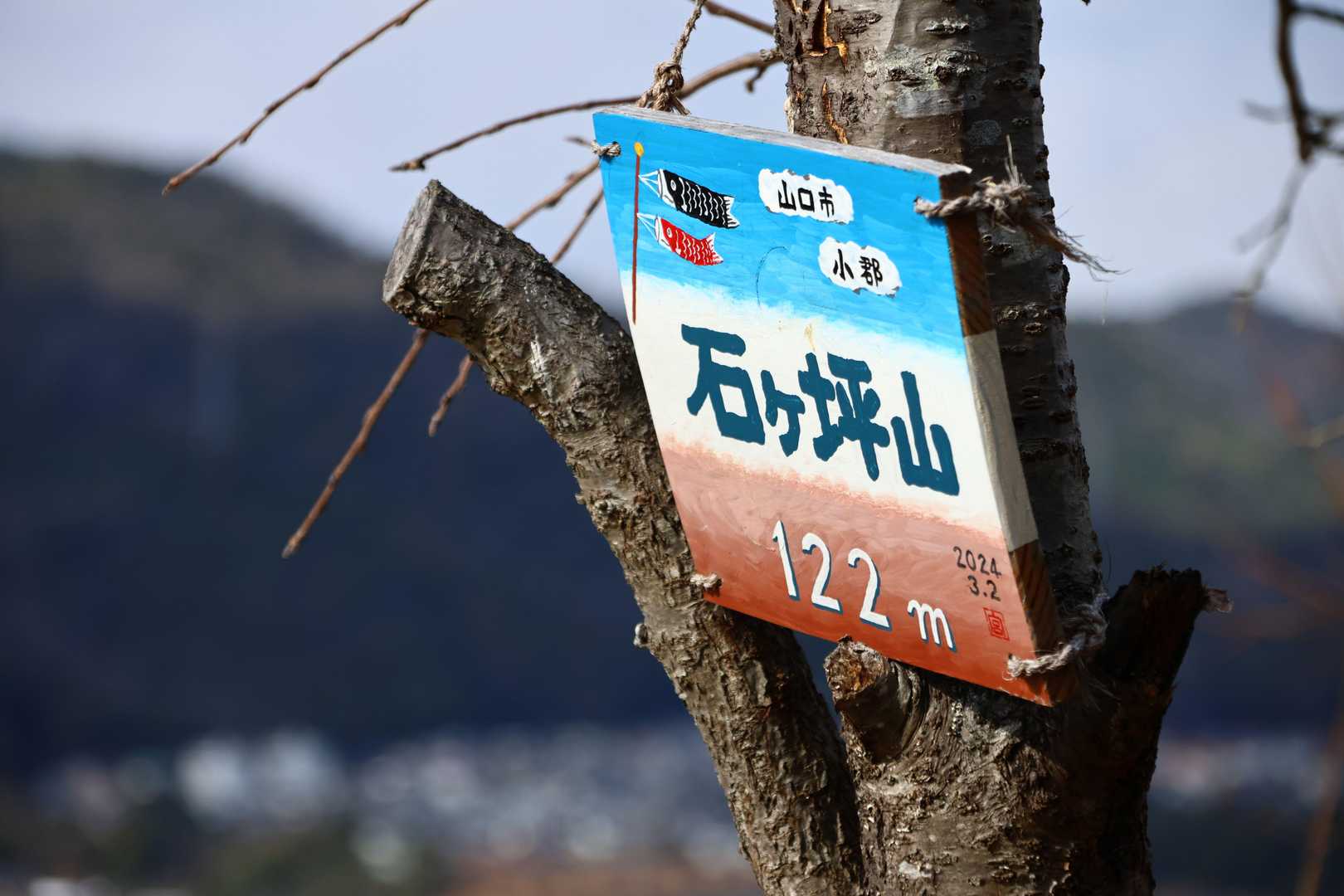 大聖院-石ヶ坪山 登山口-石ヶ坪山-石鎚山-百谷窯跡 周回コースの写真