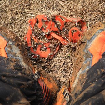 リフト終点で脱ぎましたが…
この有り様
汚いの嫌じゃぁぁぁ😭
