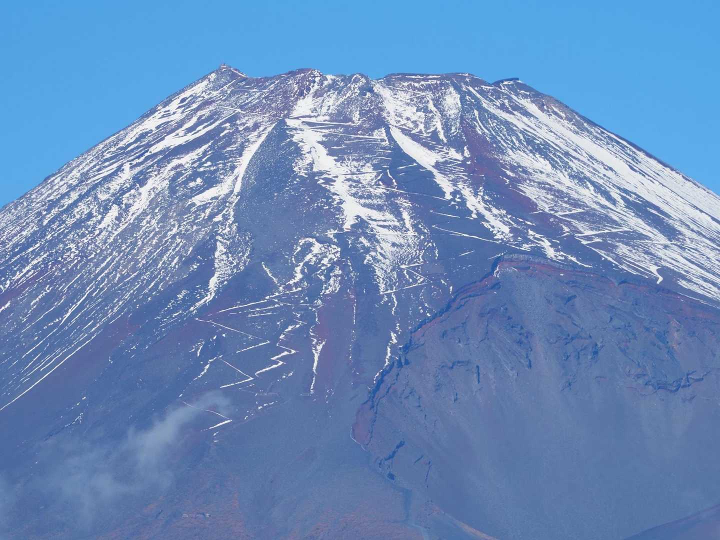 どーんとアップの富士山を撮ってみたかったんです