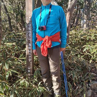 北山山頂に着きました。