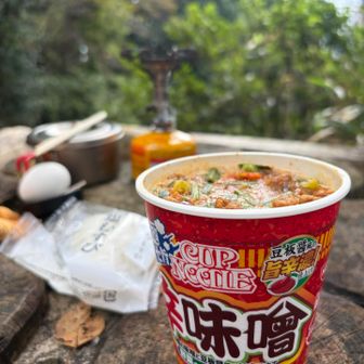 これはちょっとハズレかな。フツーの味噌にすればよかった。でも塩むすびにはよく合った