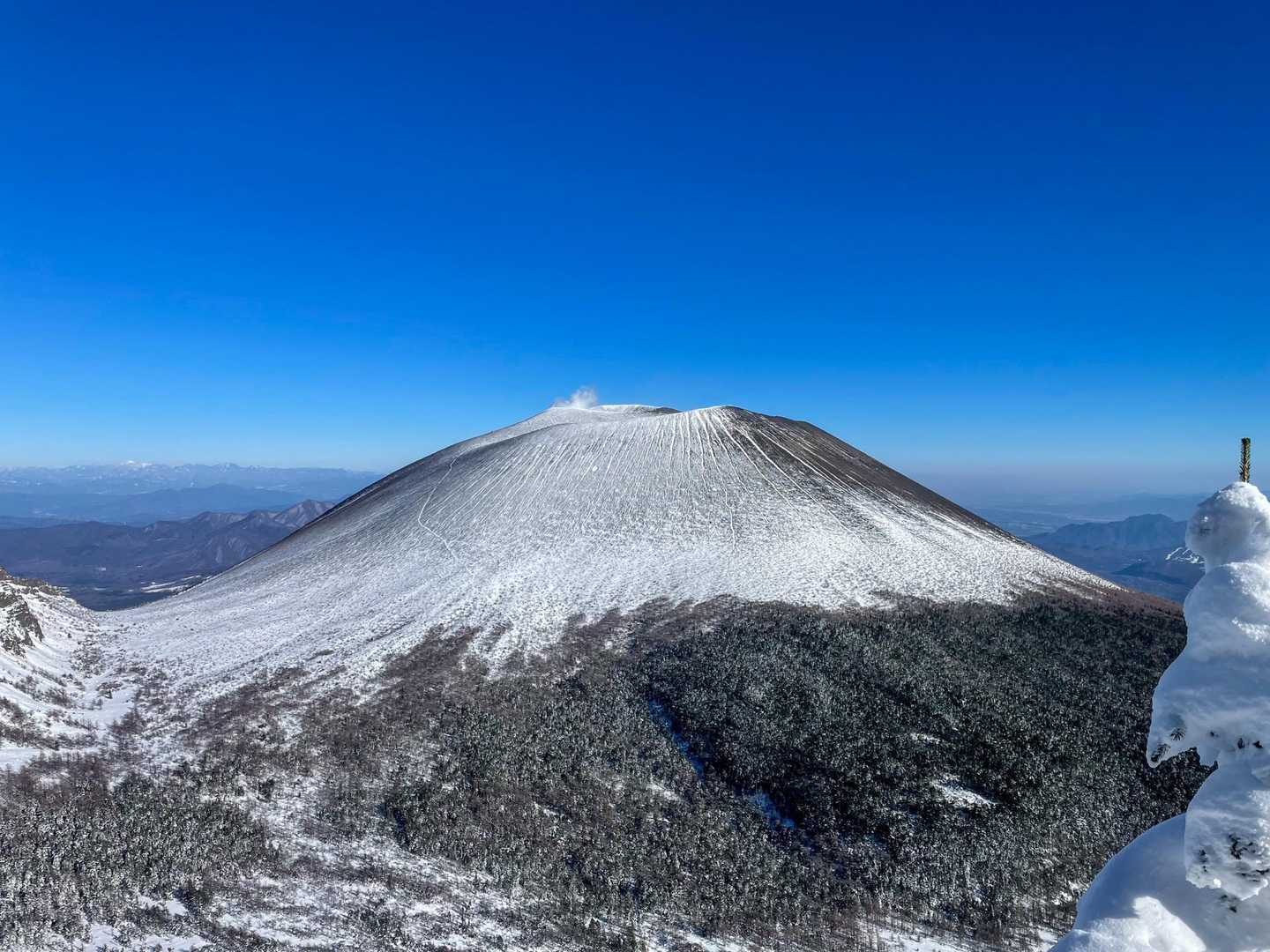 表コース-トーミの頭-黒斑山-蛇骨岳-中コースの写真