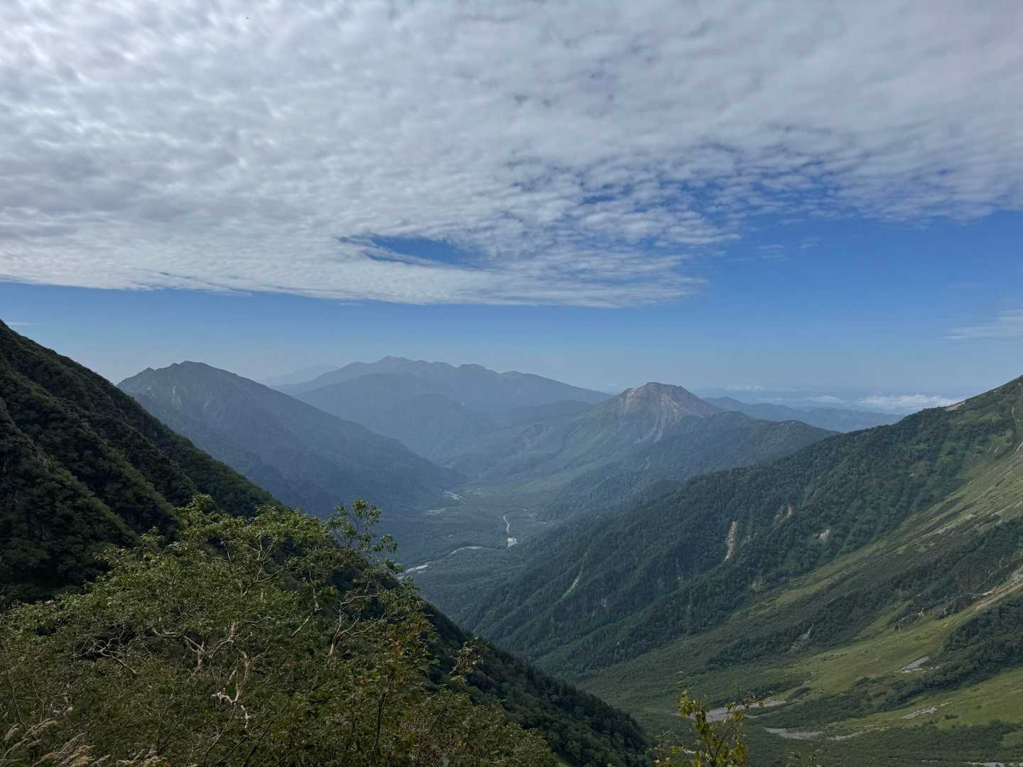 月末は焼岳です