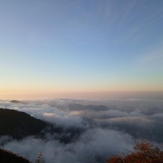 雲海が素敵！