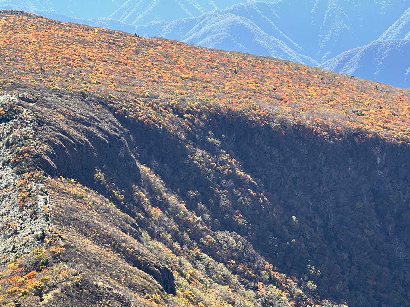 那須ロープウェイ 山頂駅-茶臼岳-峠の茶屋登山口-那須ロー 縦走コースの写真