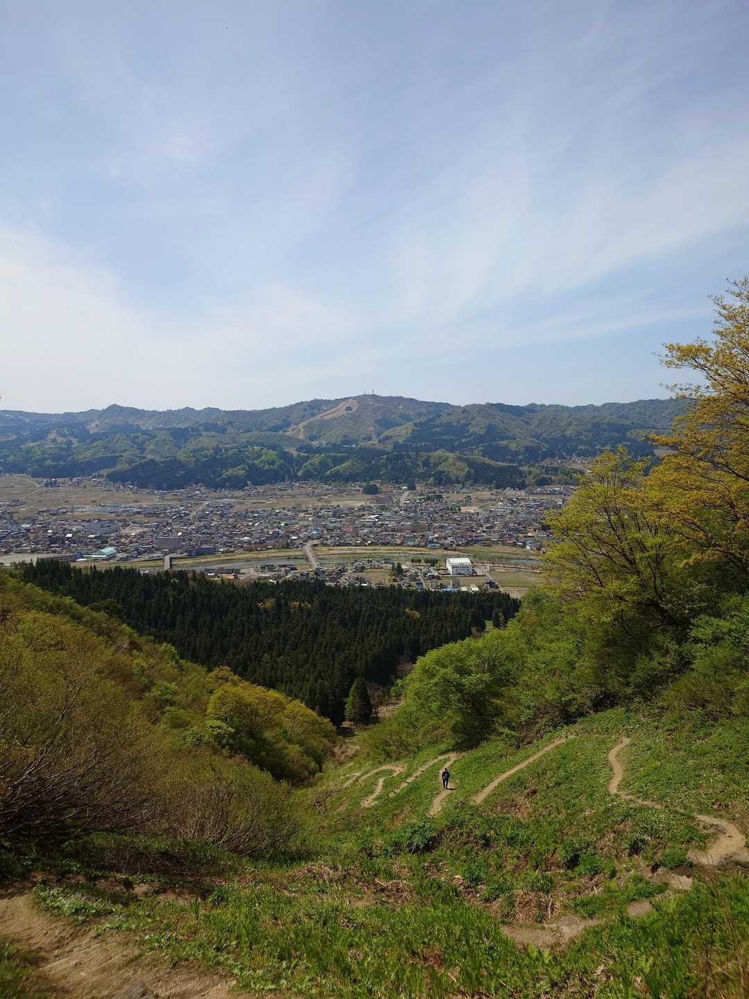 振り返ると良い景色✨