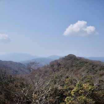 見晴台、今日は富士山見えません天気は良いのに残念。