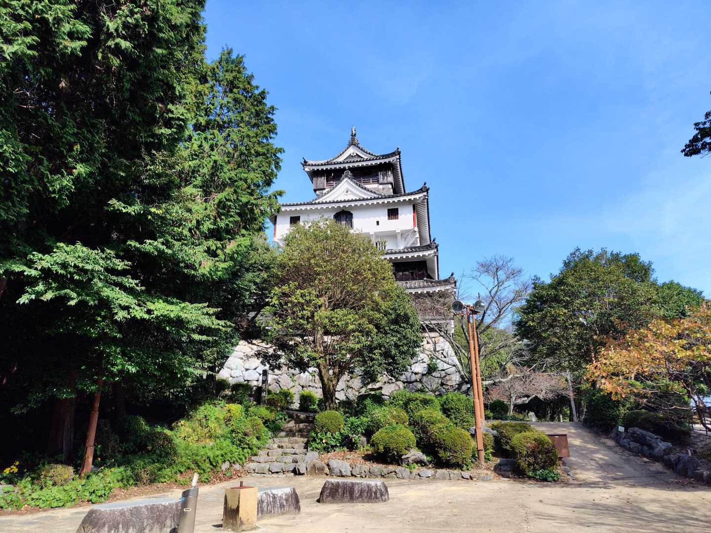 岩国城ロープーウェー 山頂駅-城山 往復コースの写真