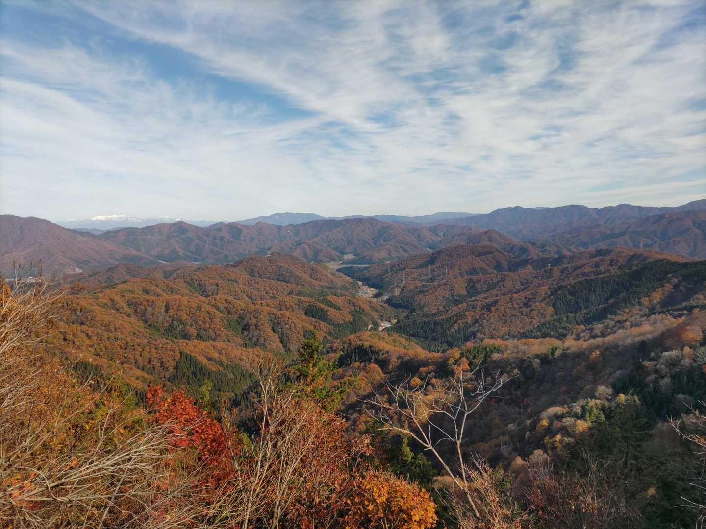 定番の東屋から
白山も見える
最高のお休みでした