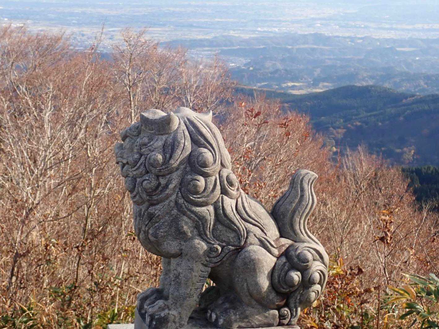 牛岳 往復コースの写真