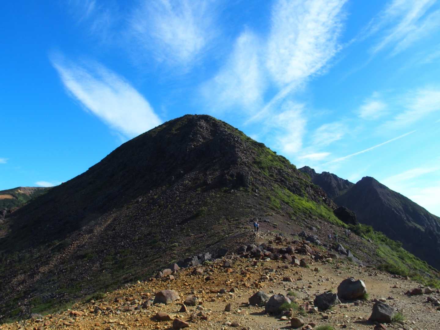 峠の茶屋登山口-朝日の肩-朝日岳-茶臼岳 周回コースの写真