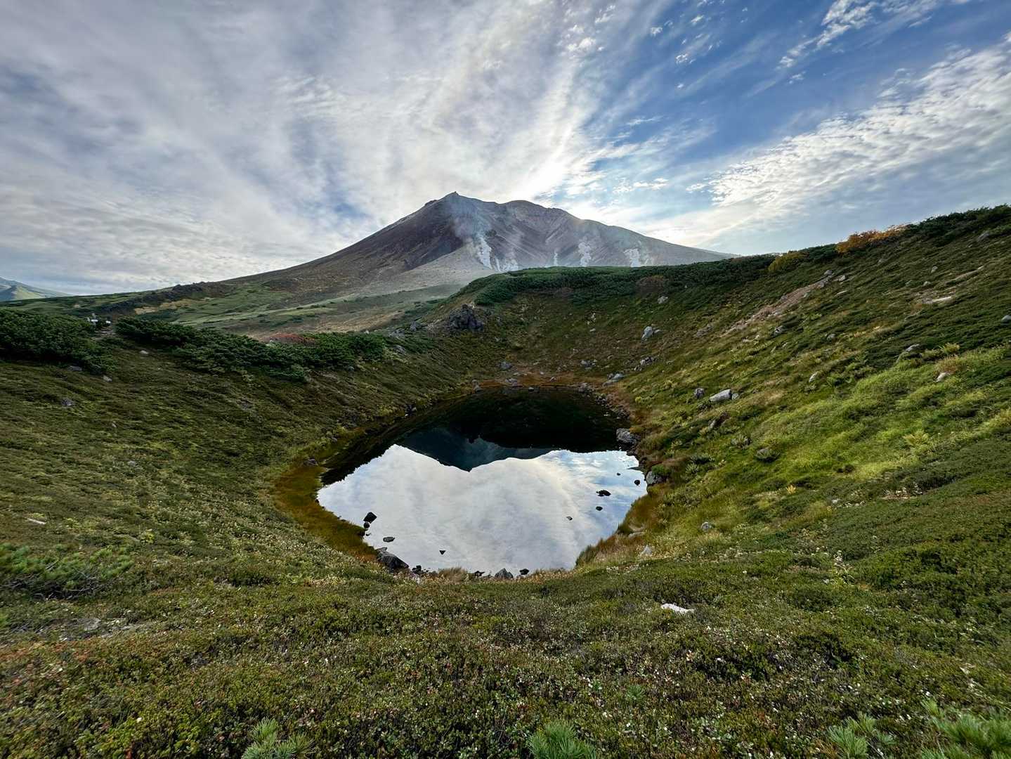 七合目登山事務所-黒岳-北鎮岳-中岳-姿見駅 縦走コースの写真