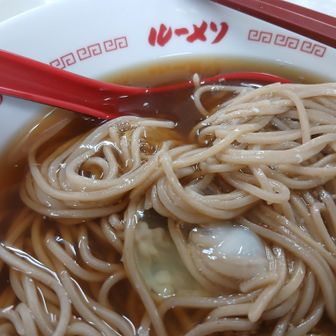 月見そば(月沈めました)