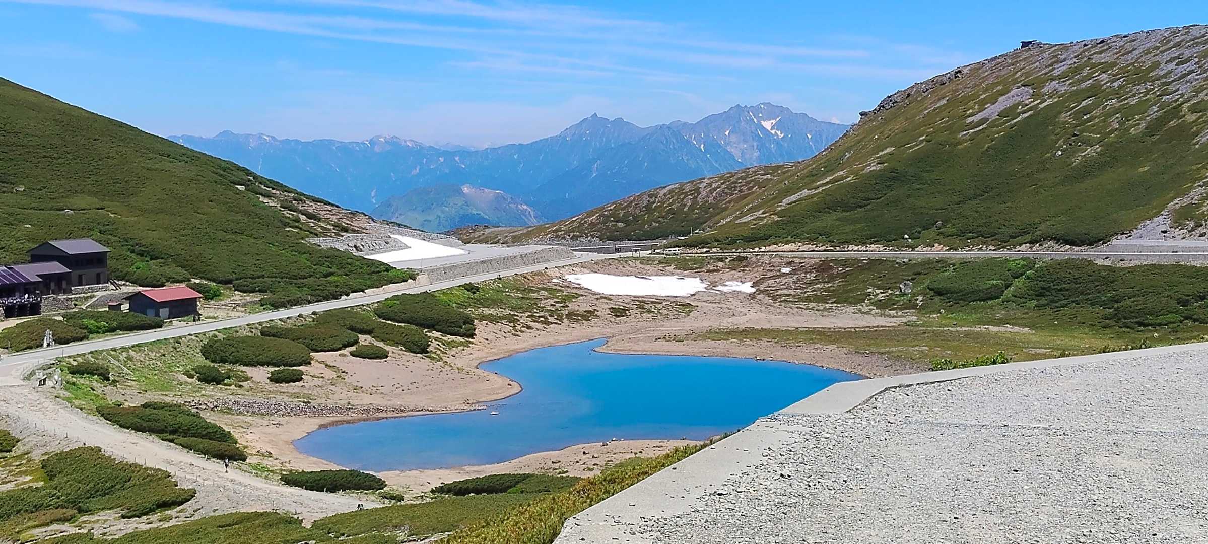 乗鞍山頂バス停-富士見岳口 往復コースの写真