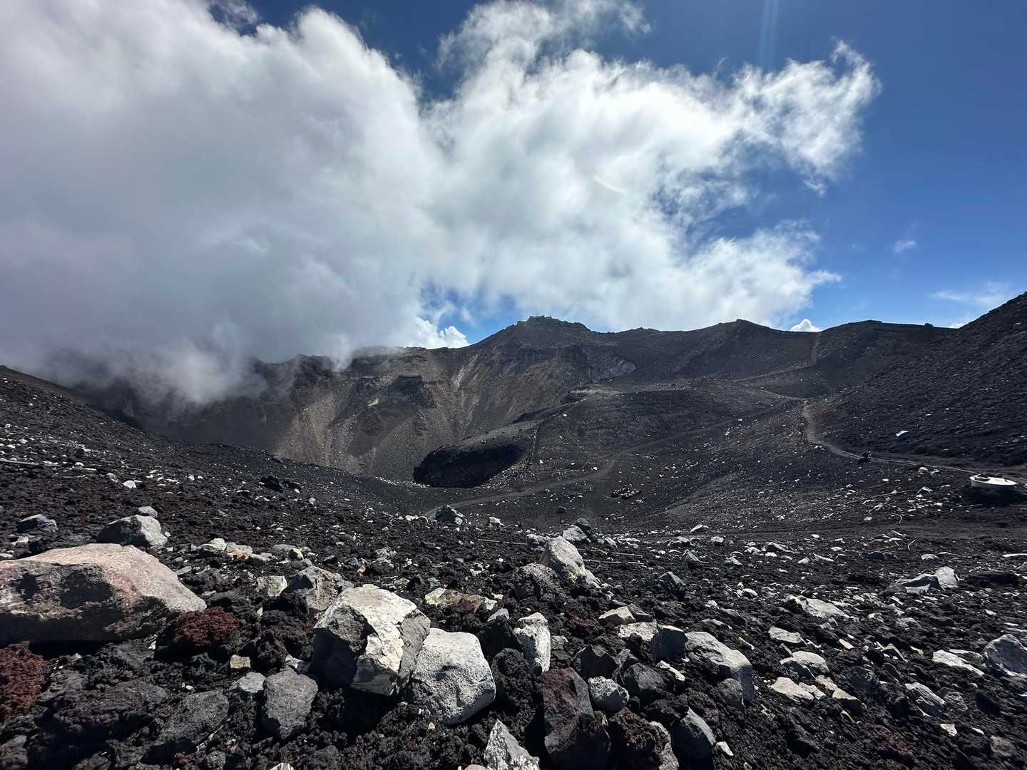 富士宮口-富士山-お鉢巡り-御殿場-宝永山-プリンスルート 周回コースの写真