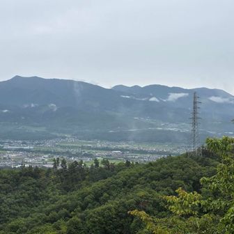 烏帽子岳､籠ノ登山方面