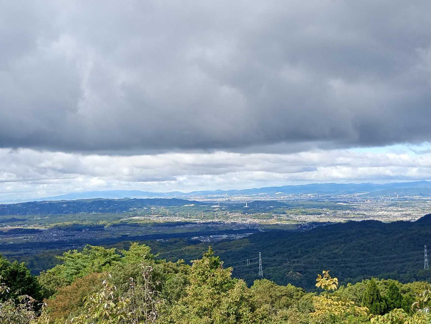 雨上がりで眺望かなりよろしくて✨️
生駒山も木津川市内も360°ヴィユー