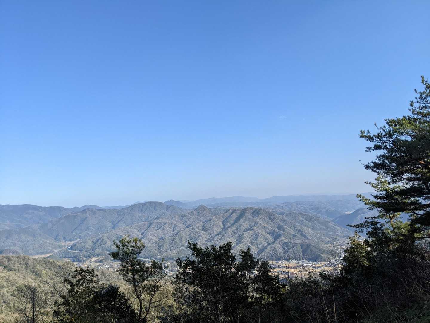 鷲ヶ嶽 往復コースの写真