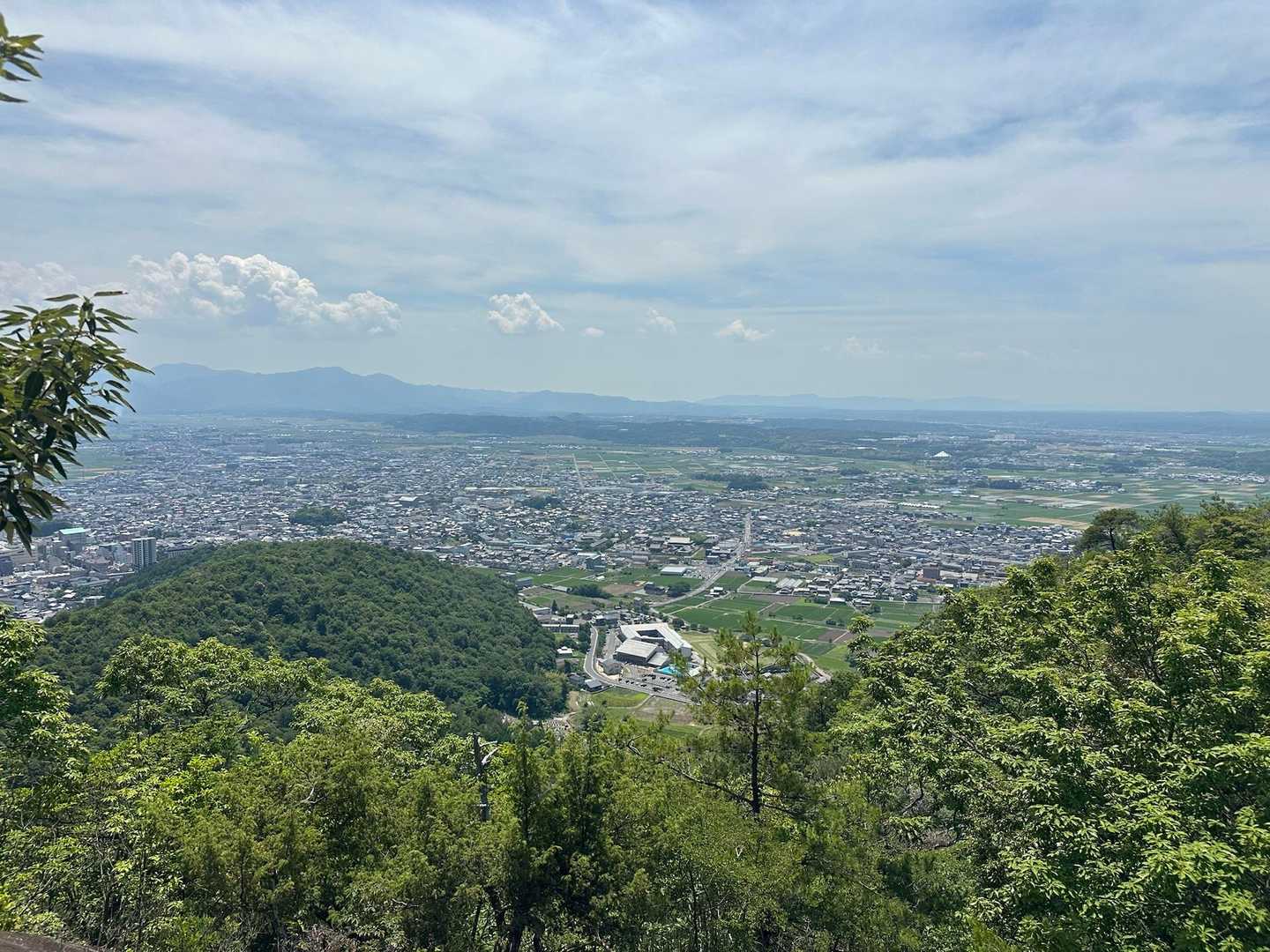 市辺駅-船岡山登山口-船岡山-船岡山登山口-十三仏登山口- 縦走コースの写真